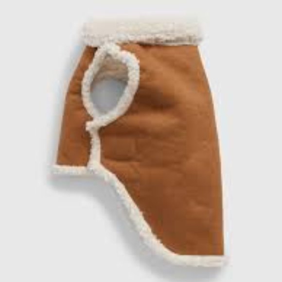 Gap Vegan Shearling Coat Size Medium for Dogs - Picture 4 of 6